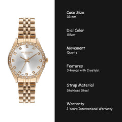 Lee Cooper Analog MOP Women's Watch - LC07818.430
