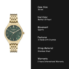 Lee Cooper Quartz Analog Women's Watch -  LC07821.170