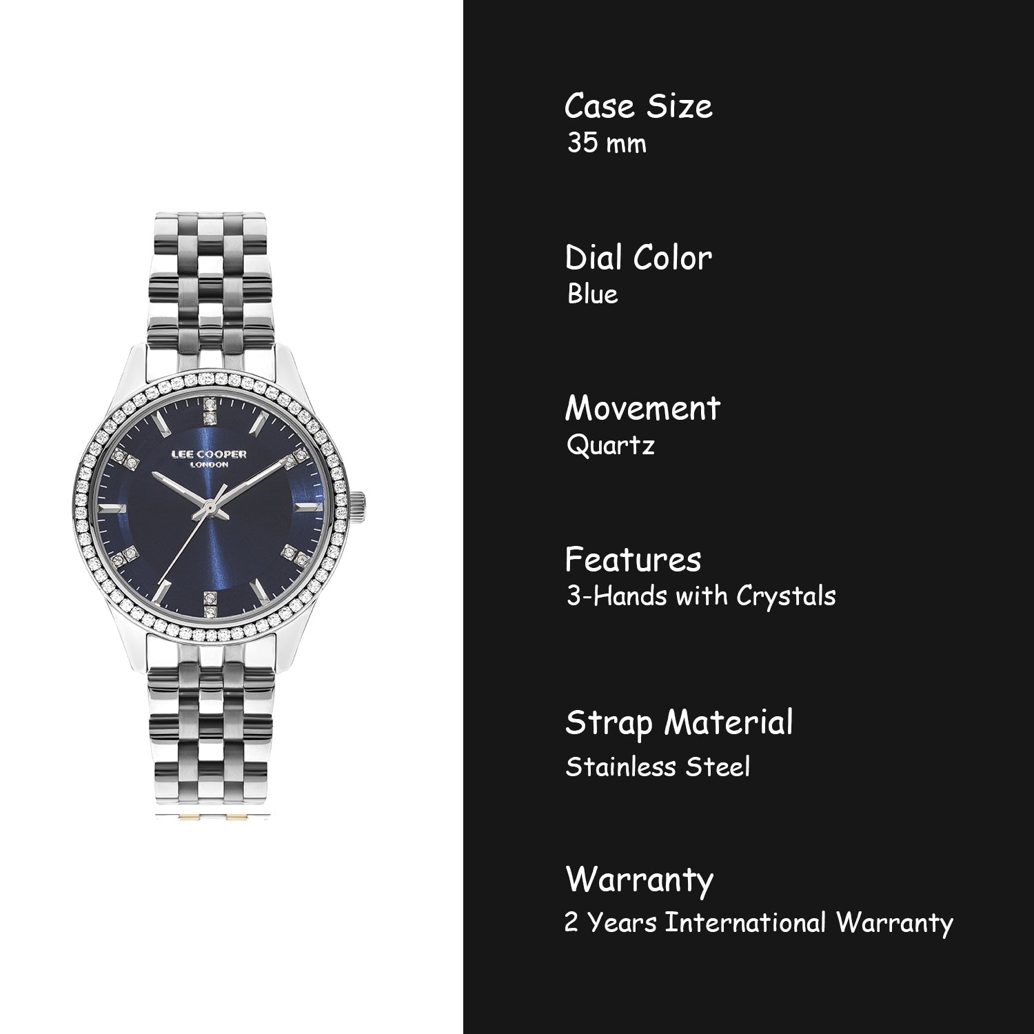 Lee Cooper Analog Women's Watch - LC07826.390