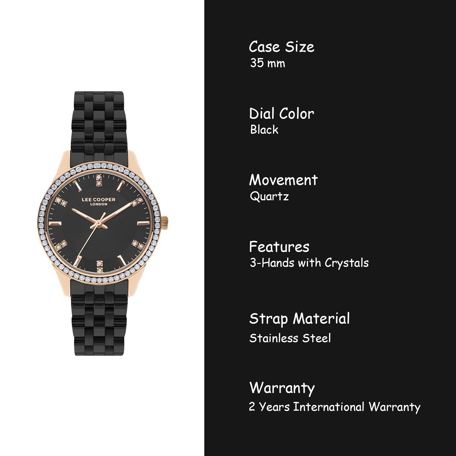 Lee Cooper Analog Women's Watch - LC07826.450
