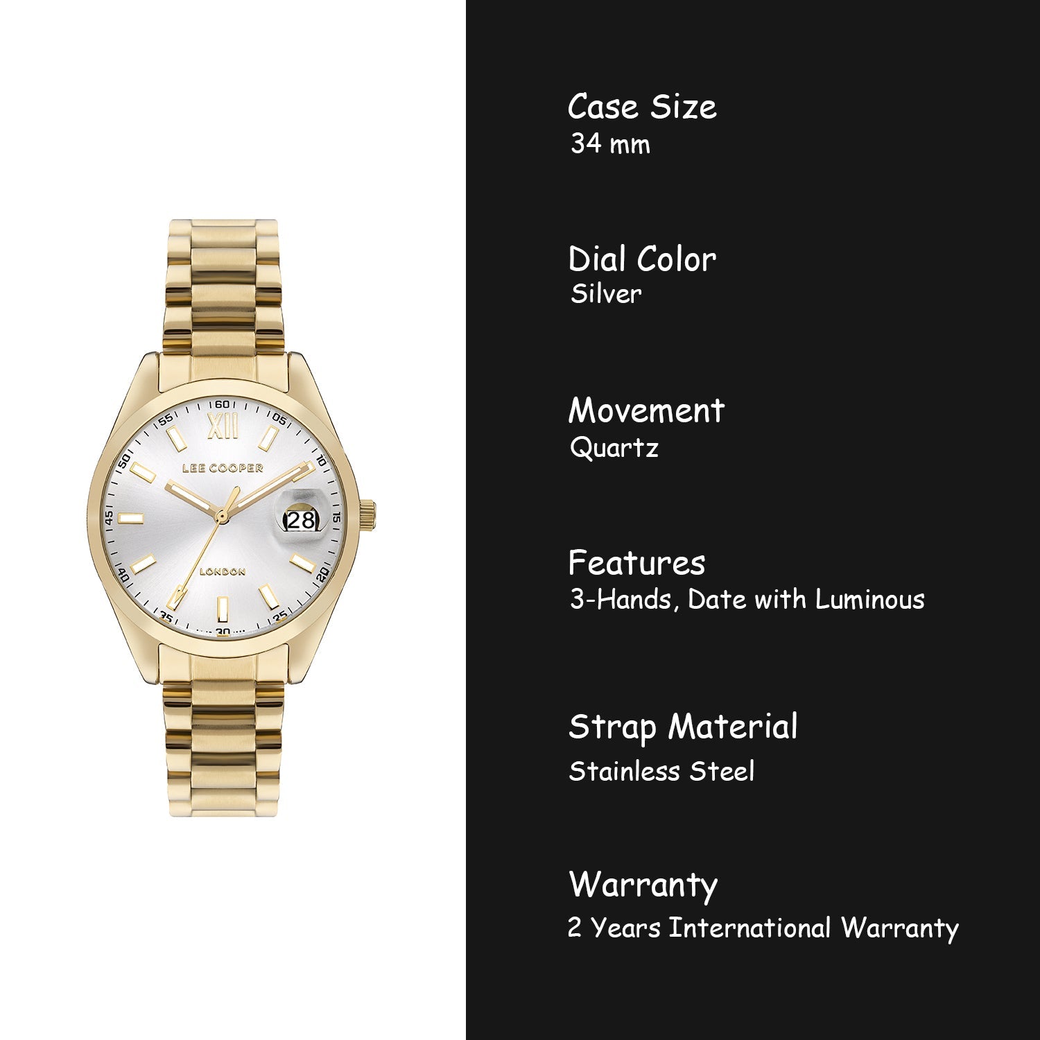 Lee Cooper Analog Women's Watch - LC07827.130