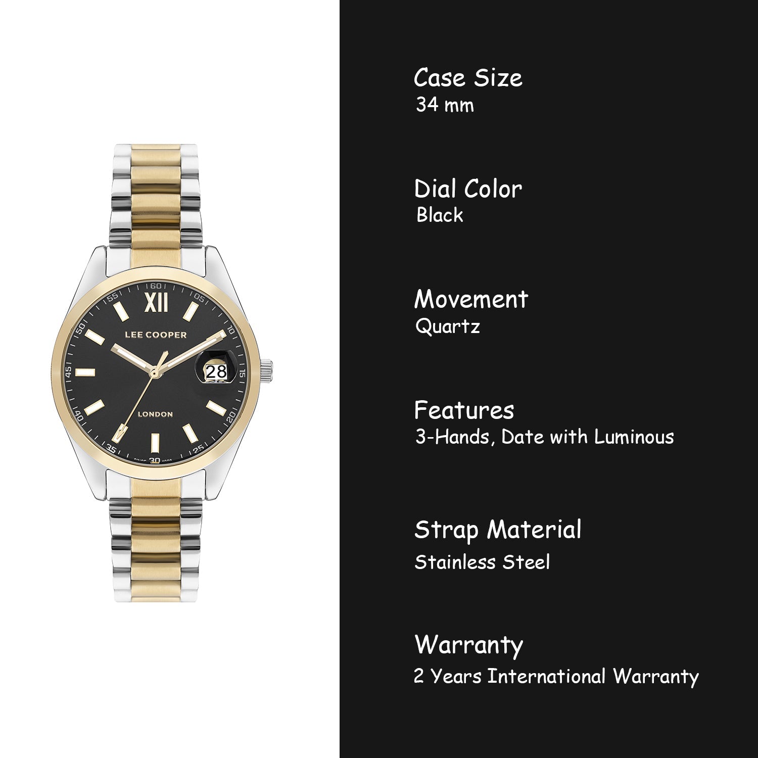 Lee Cooper Analog Women's Watch - LC07827.250