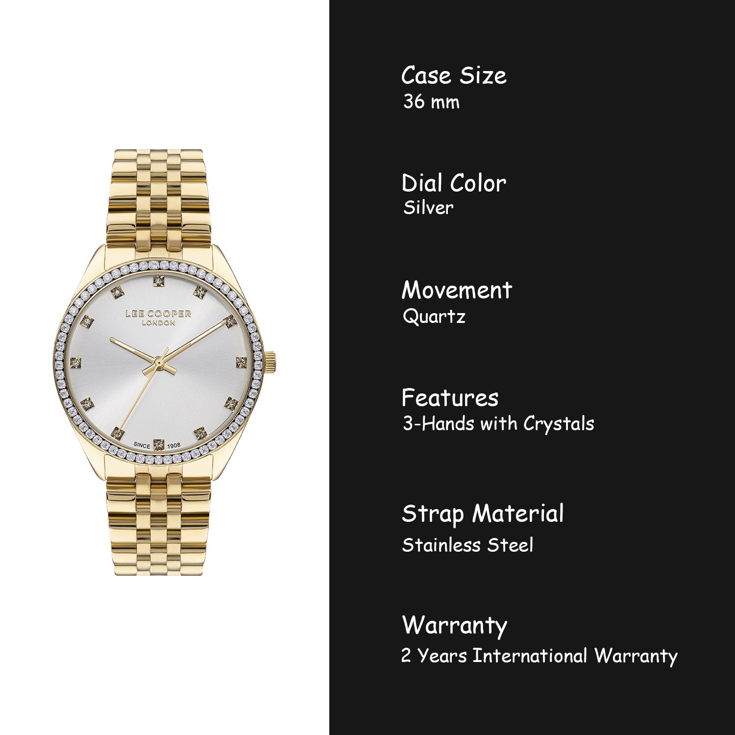Lee Cooper Analog Women's Watch - LC07831.130