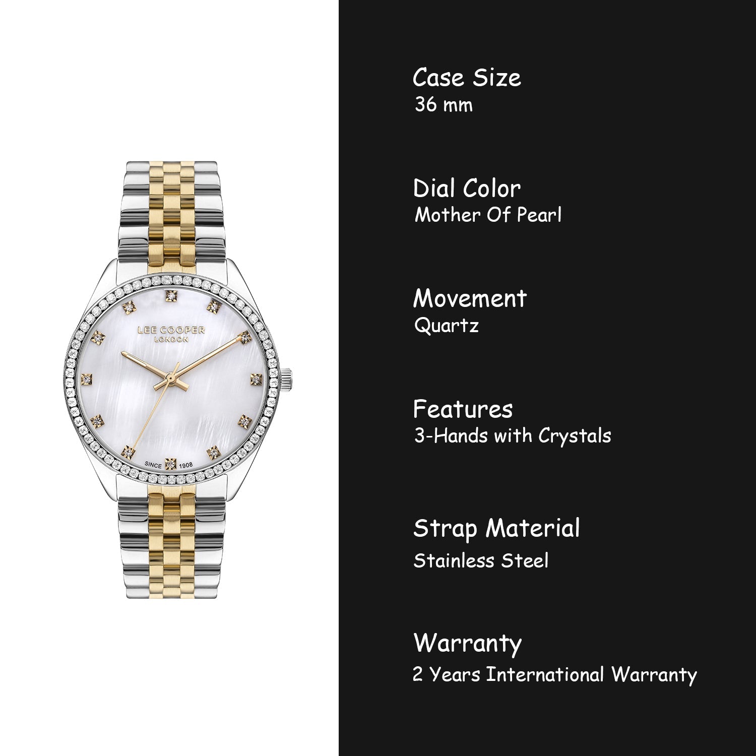 Lee Cooper Analog Women's Watch - LC07831.220
