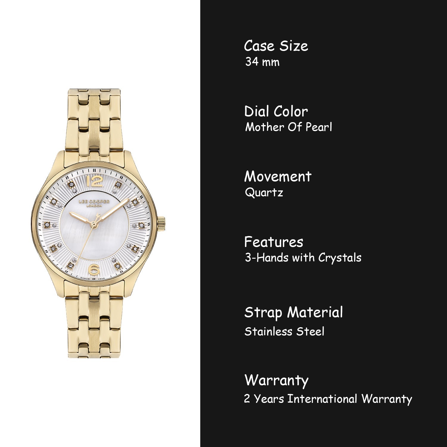 Lee Cooper Analog Women's Watch - LC07832.120