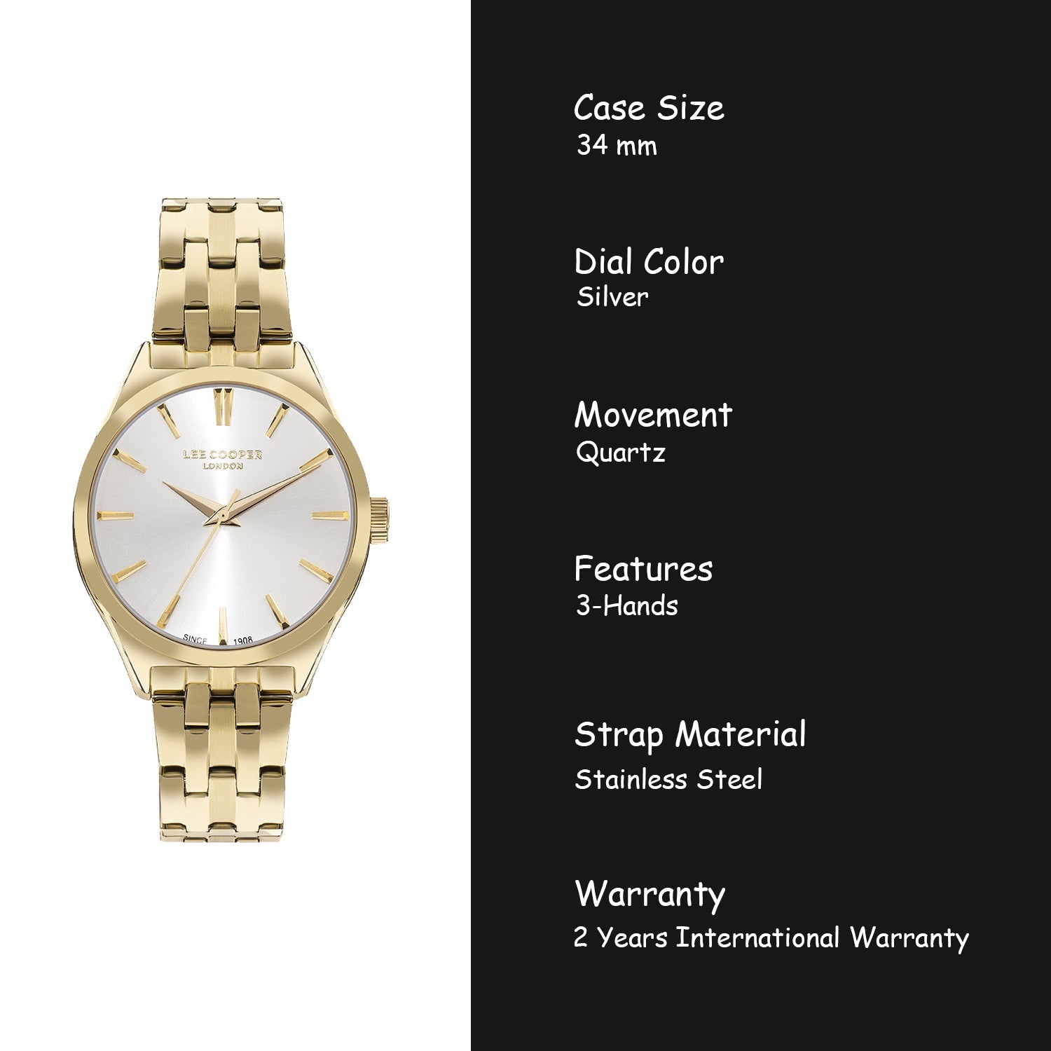 Lee Cooper Analog Women's Watch - LC07833.130
