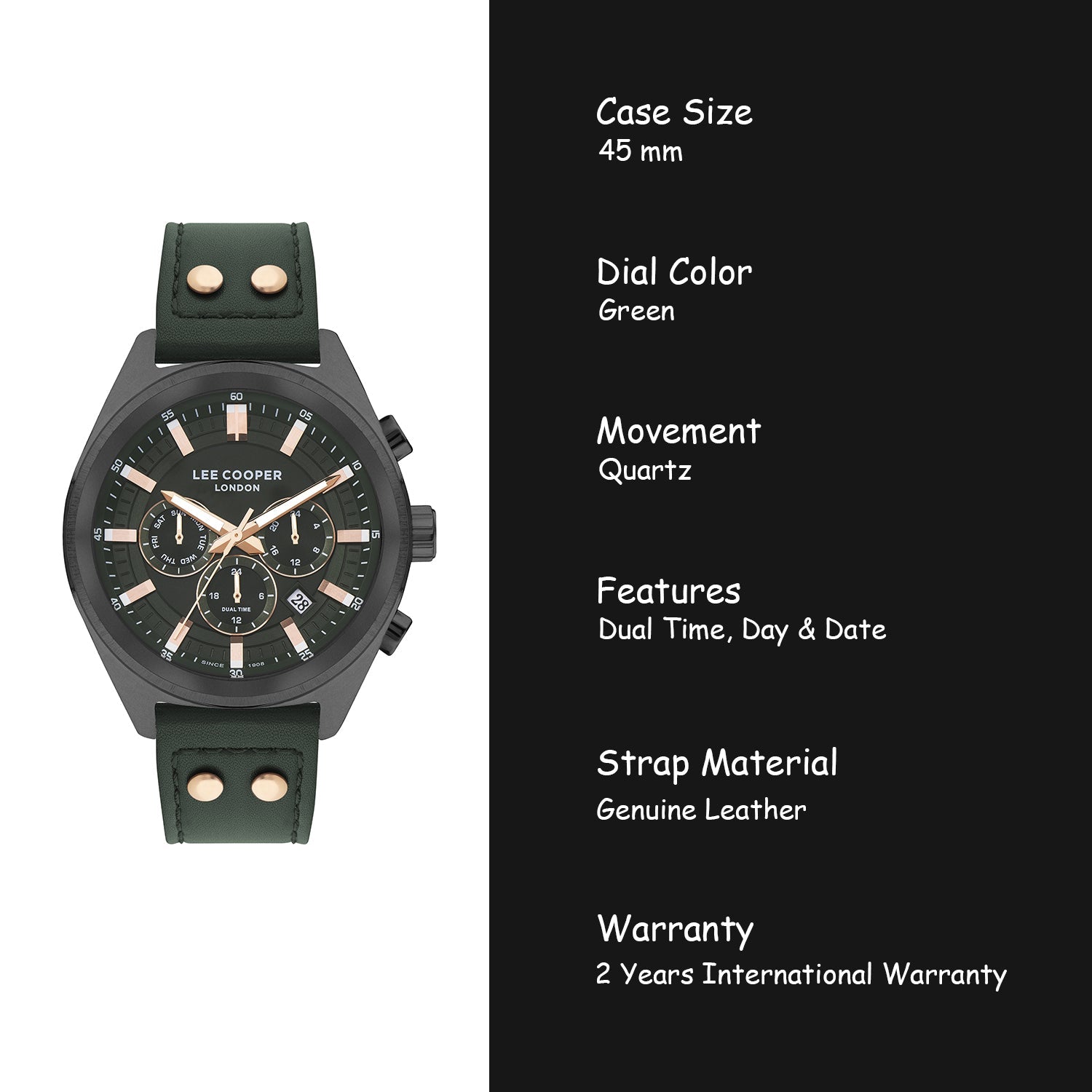 Lee Cooper Multifunction Men's Watch - LC07842.077