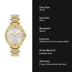Lee Cooper Quartz Multifunction Women's Watch -  LC07844.130