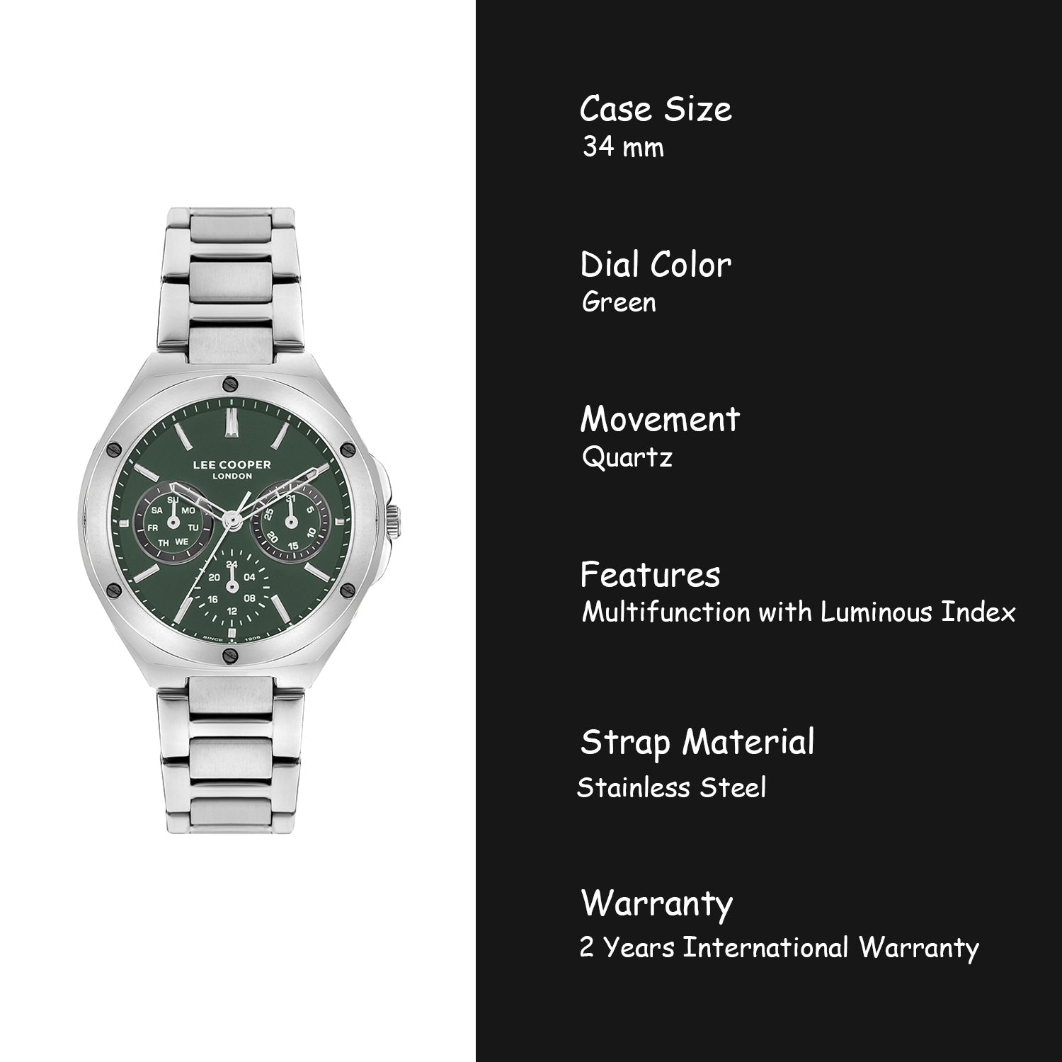 Lee Cooper Multifunction Women's Watch - LC07844.370