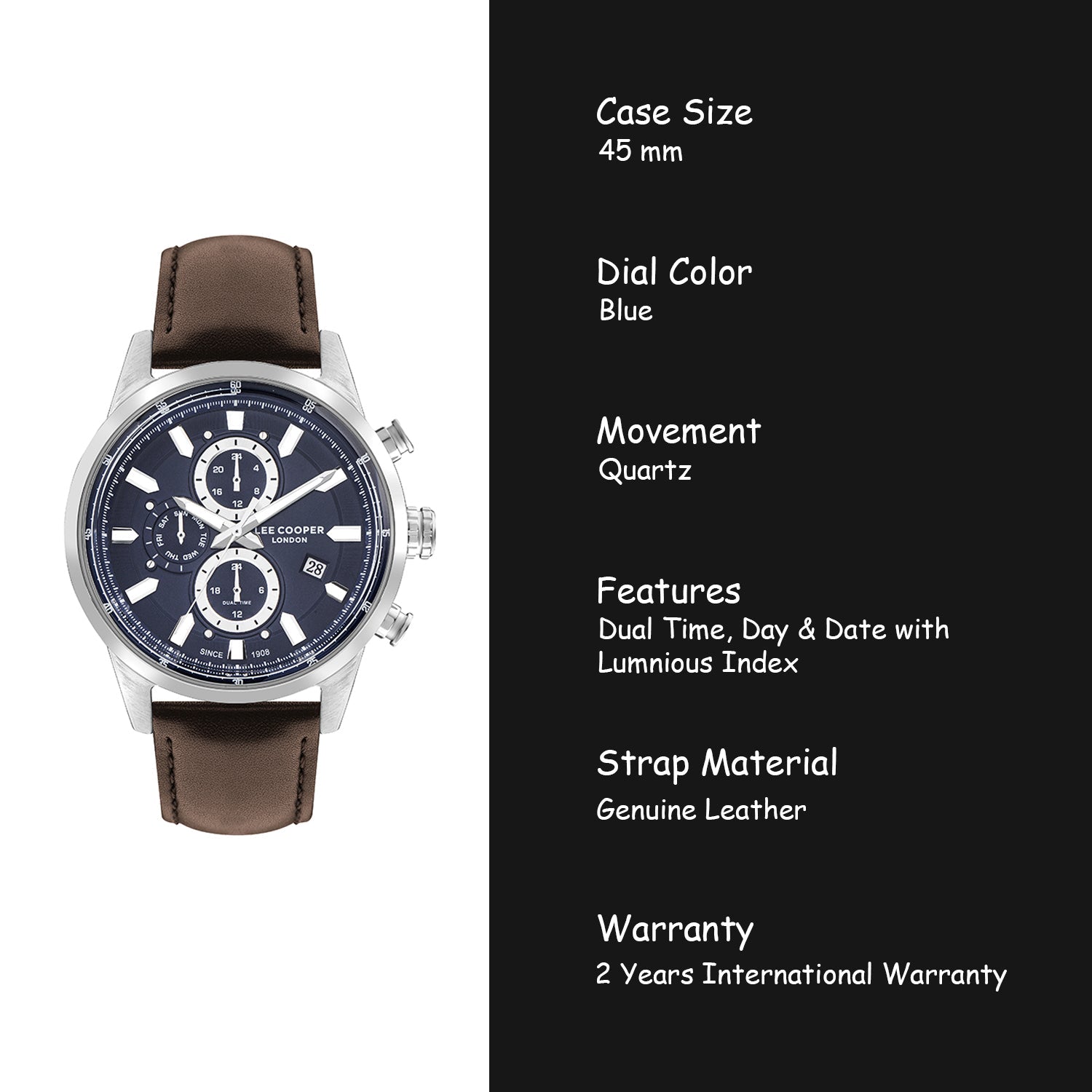Lee Cooper Multifunction Men's Watch - LC07855.394