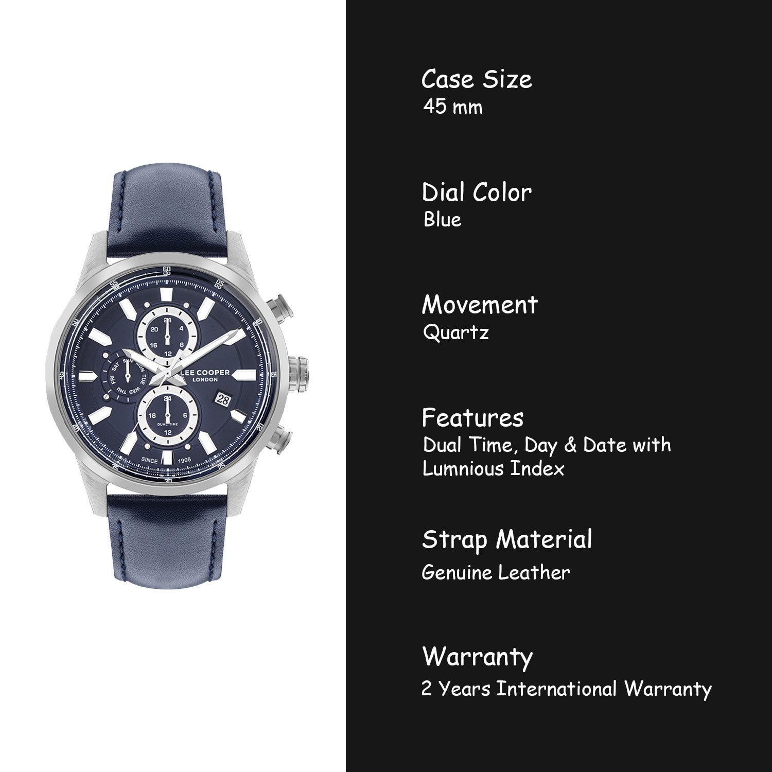 Lee Cooper Multifunction Men's Watch - LC07855.399