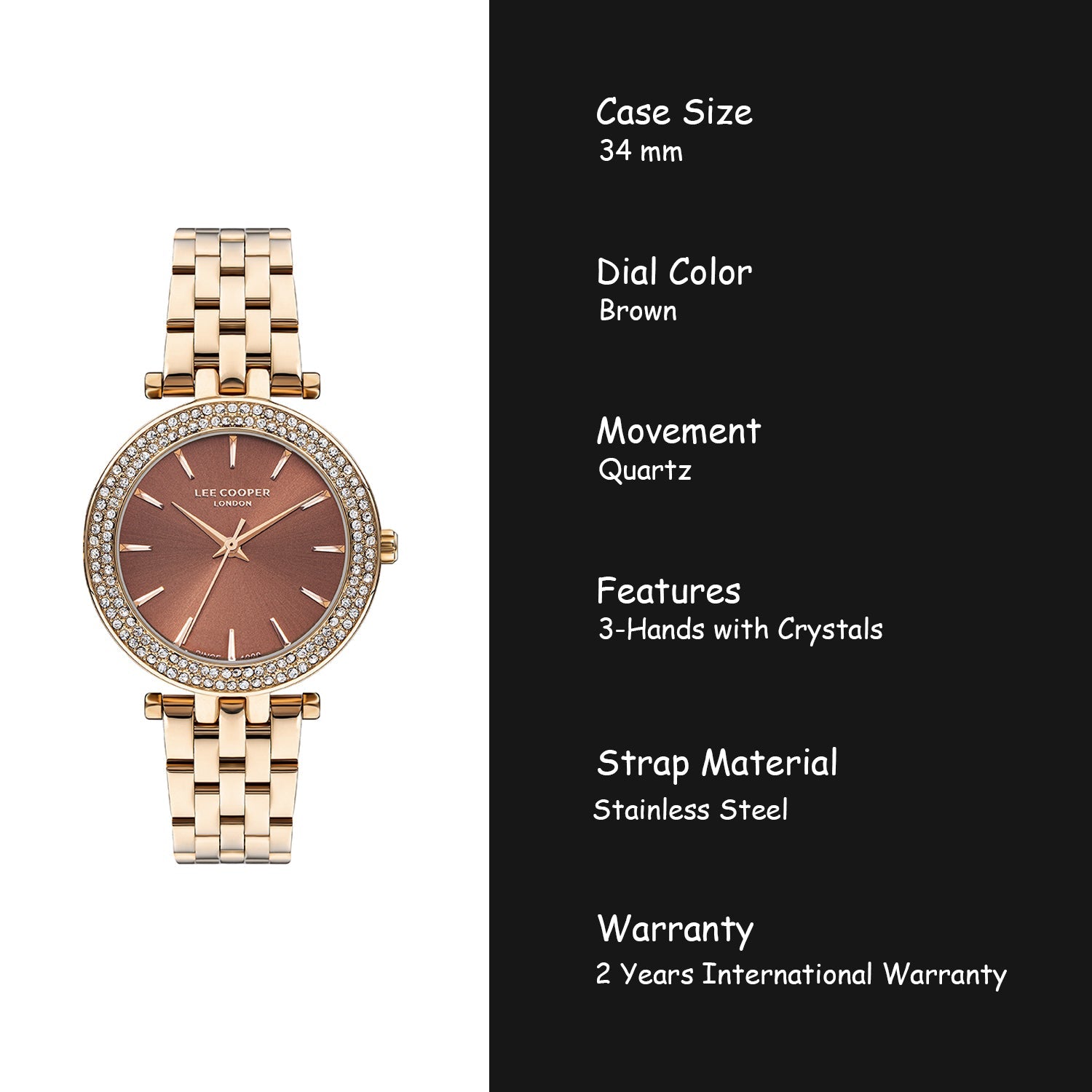 Lee Cooper Analog Women's Watch - LC07864.440