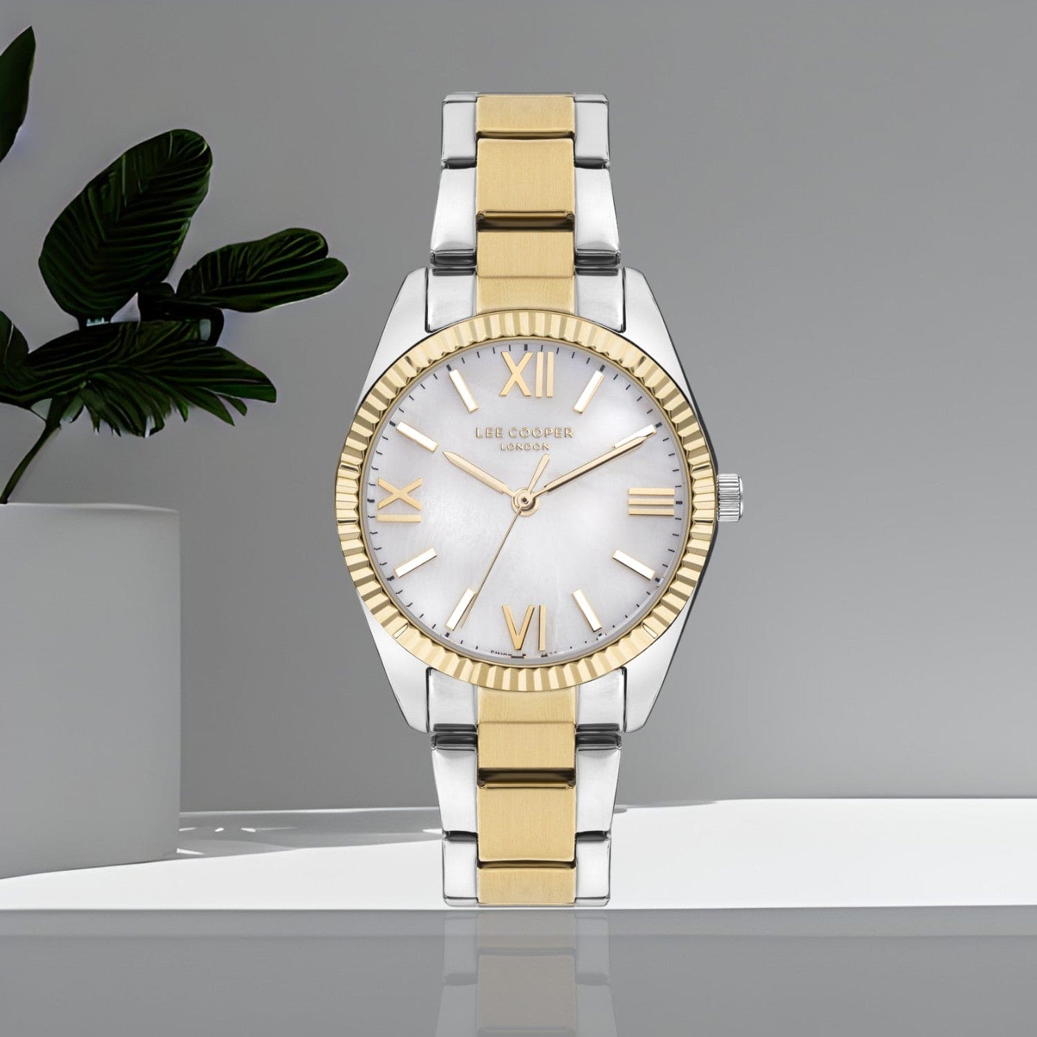 Lee Cooper Analog MOP Women's Watch - LC07868.220