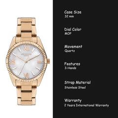 Lee Cooper Analog MOP Women's Watch - LC07868.420