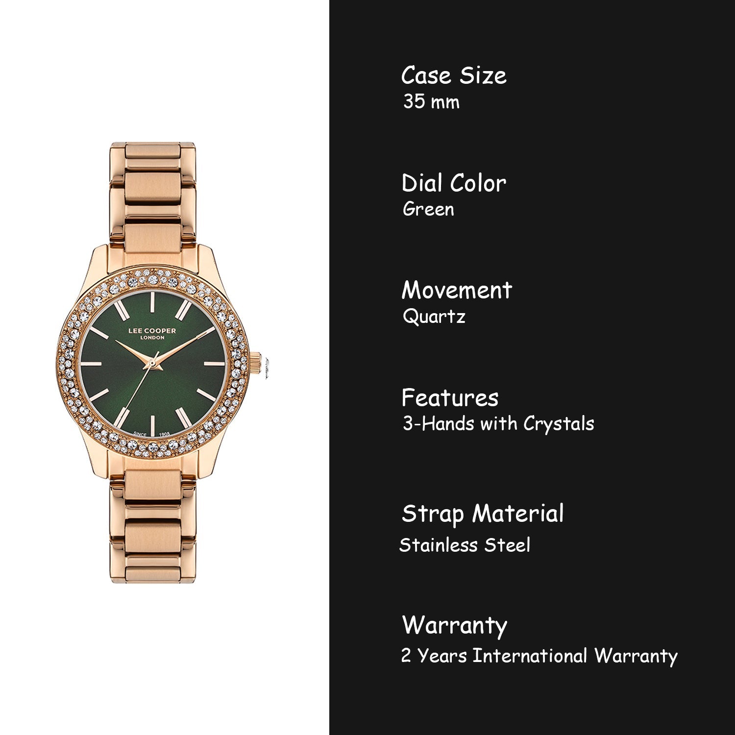 Lee Cooper Analog Women's Watch - LC07869.470