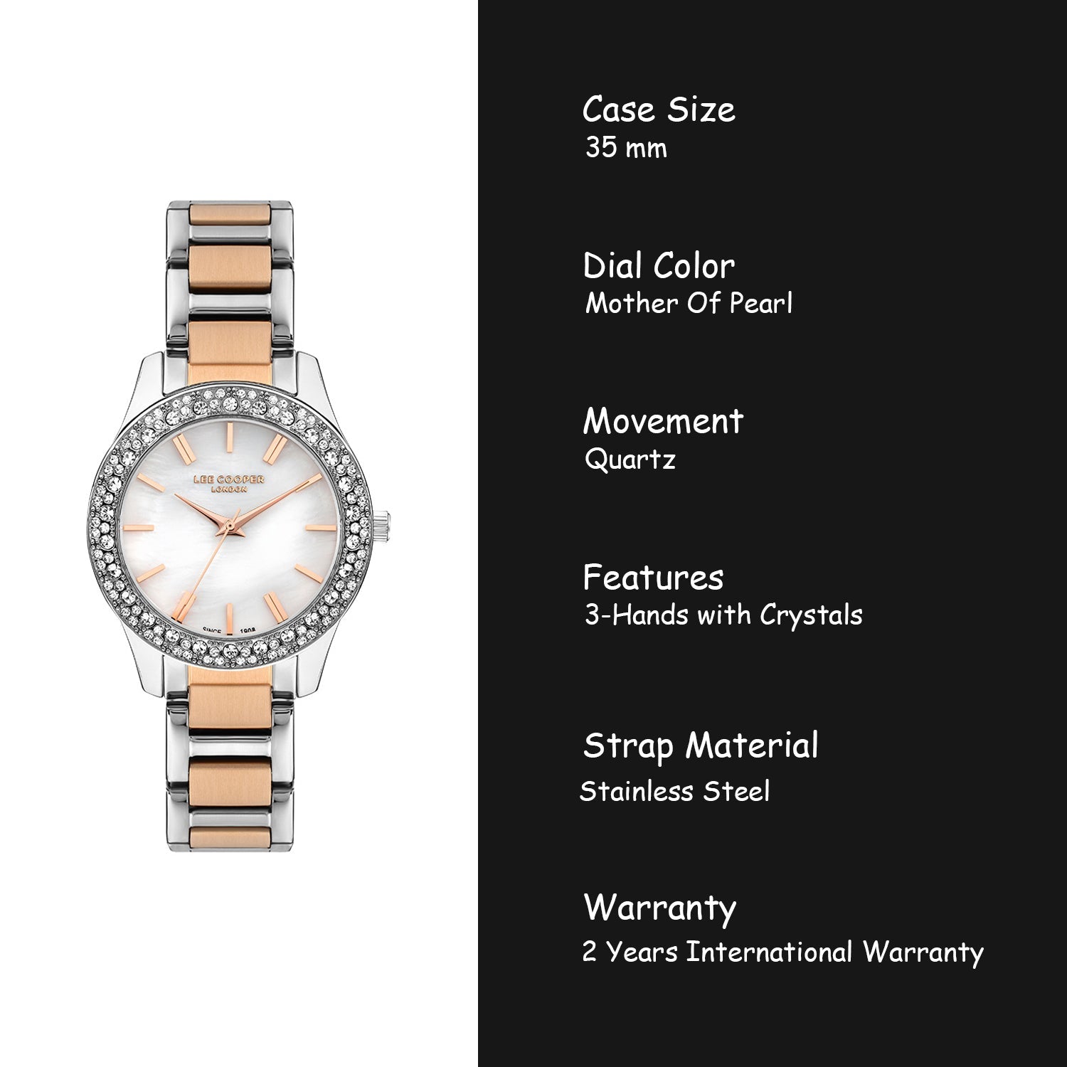 Lee Cooper Analog Women's Watch - LC07869.520
