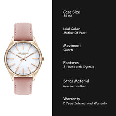 Lee Cooper Analog MOP Women's Watch - LC07871.428