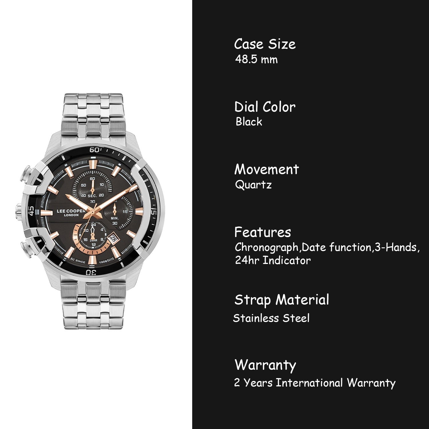 Lee Cooper Multifunction Men's Watch - LC07872.360