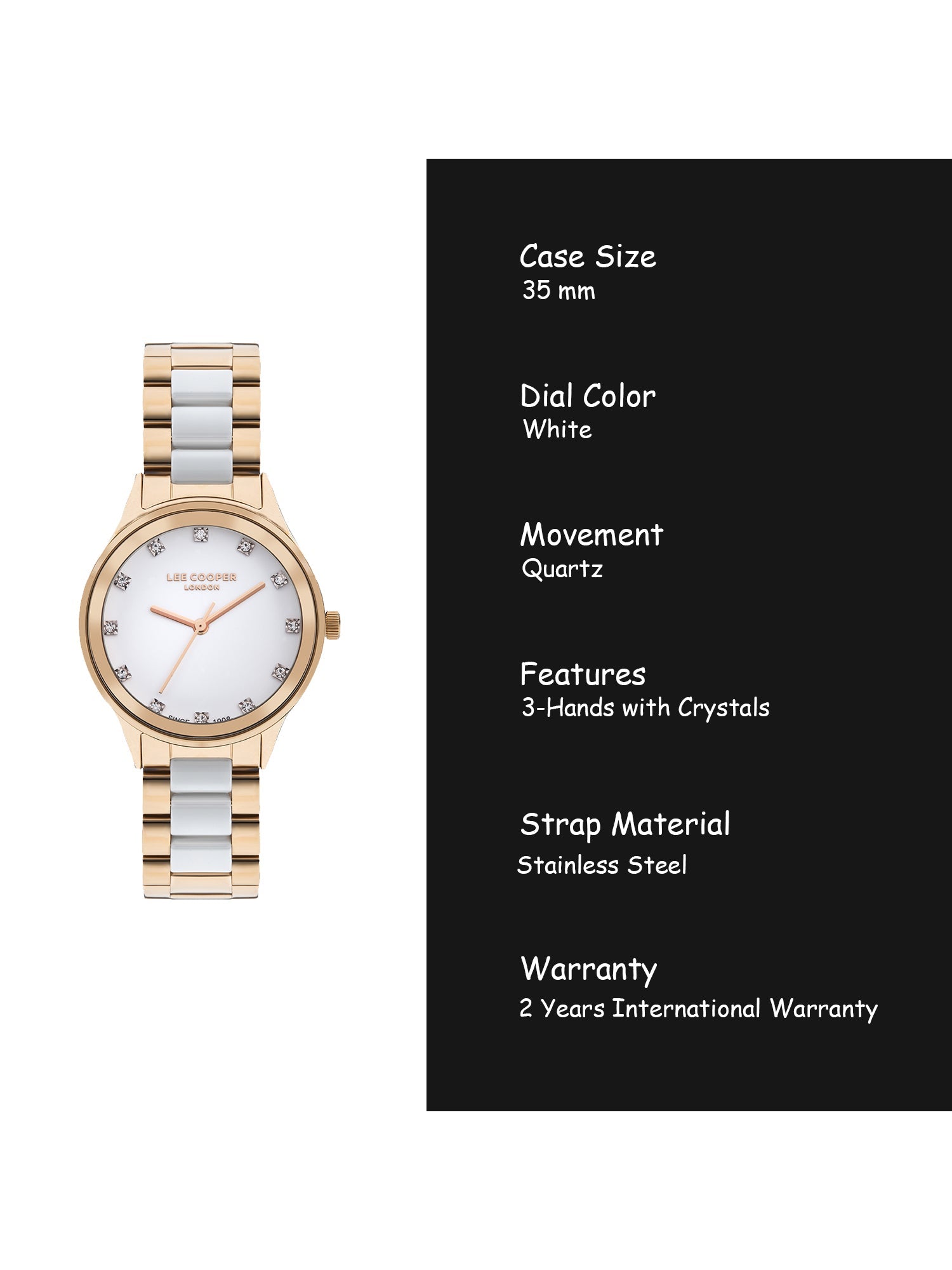 Lee Cooper Analog Women's Watch - LC07874.430