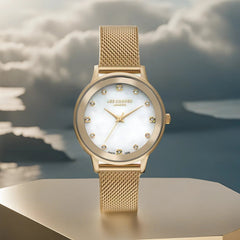 Lee Cooper Analog MOP Women's Watch - LC07875.120