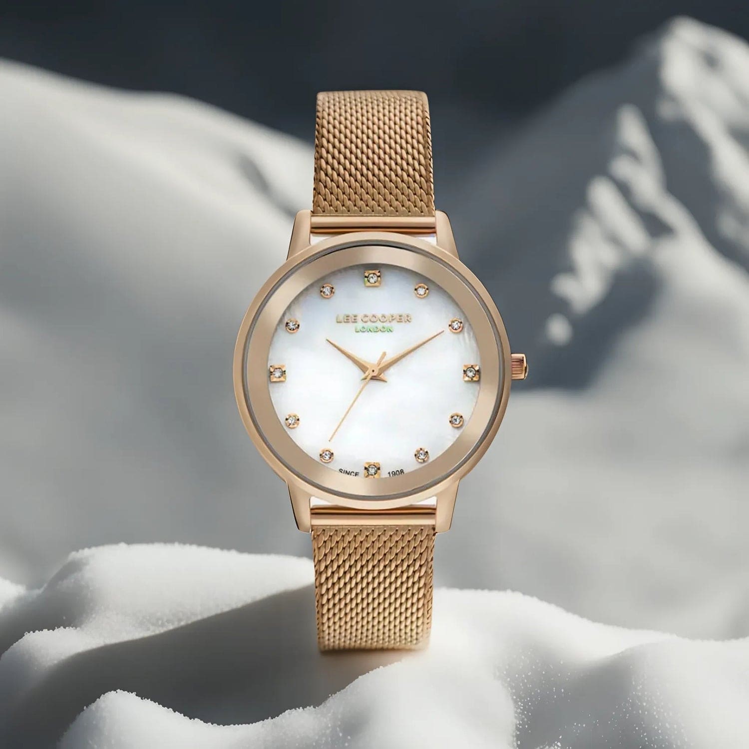 Lee Cooper Analog MOP Women's Watch - LC07875.420
