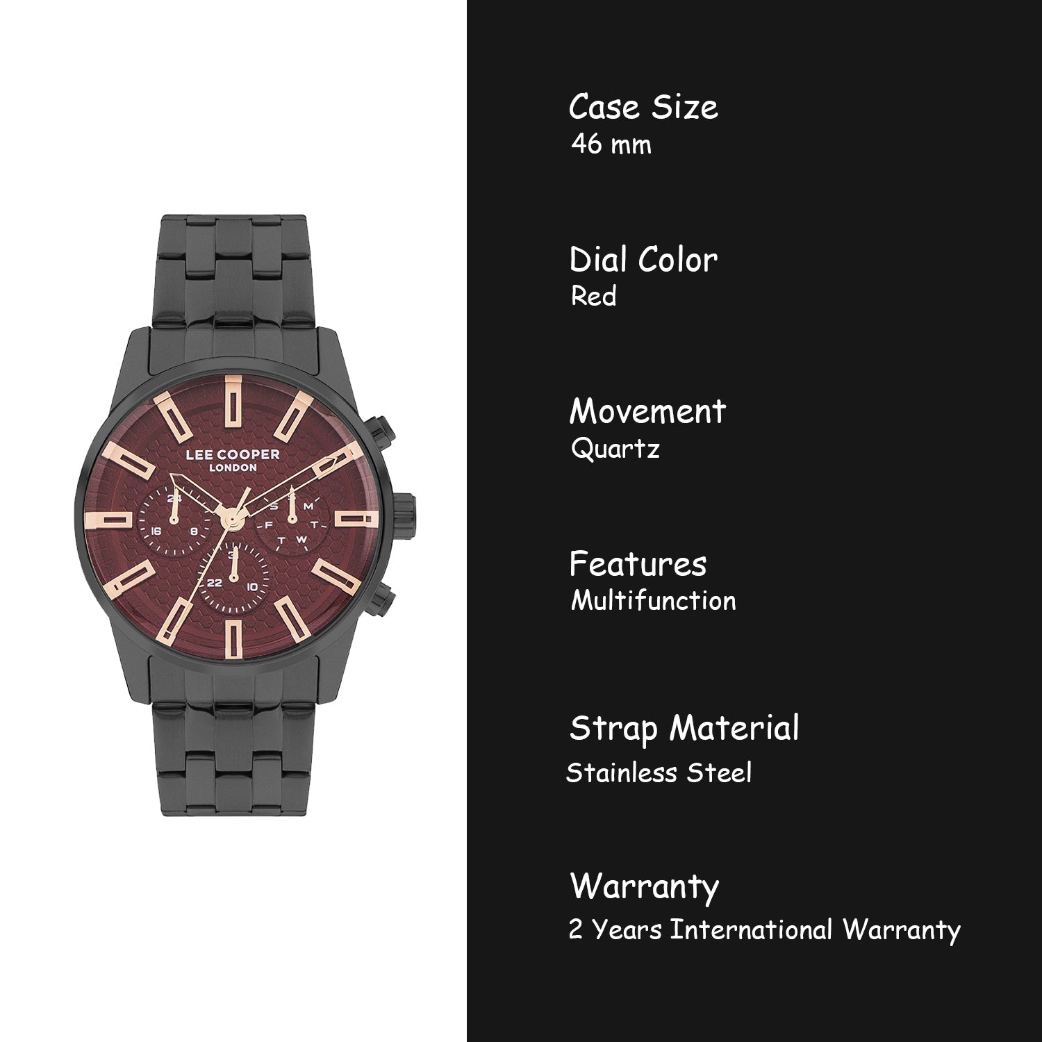 Lee Cooper Multifunction Men's Watch - LC07879.080