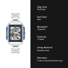 Lee Cooper Automatic Skeleton Men's Watch - LC07901.390