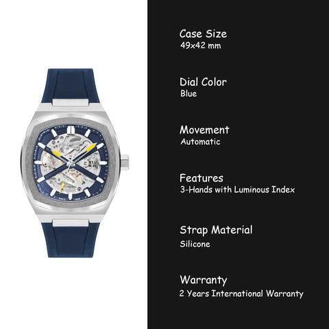 Lee Cooper Automatic Skeleton Men's Watch - LC07902.399