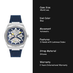 Lee Cooper Automatic Skeleton Men's Watch - LC07902.399