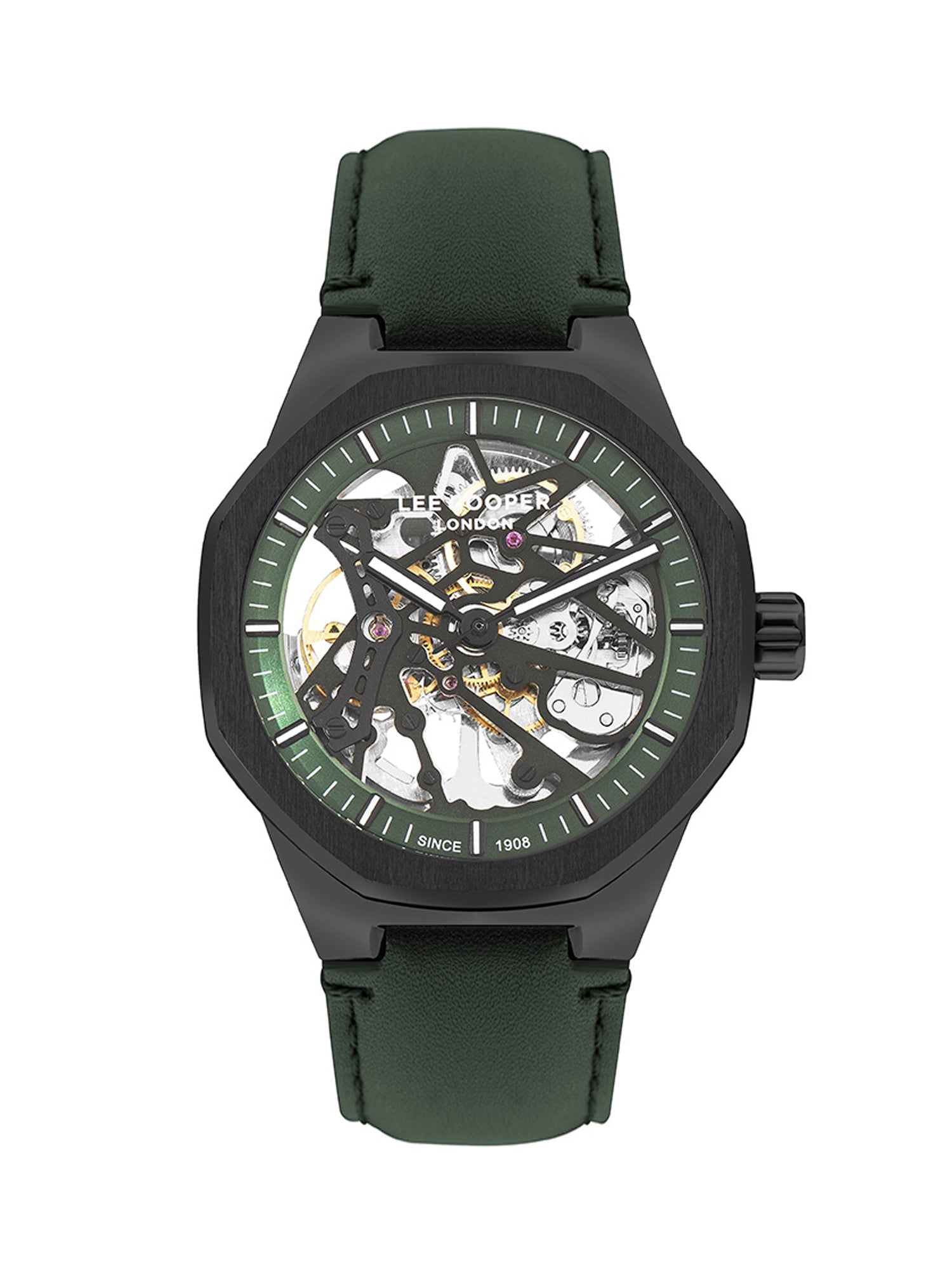 Lee Cooper Automatic Skeleton Men's Watch - LC07904.077