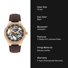 Lee Cooper Automatic Analog Men's Watch -  LC07904.454