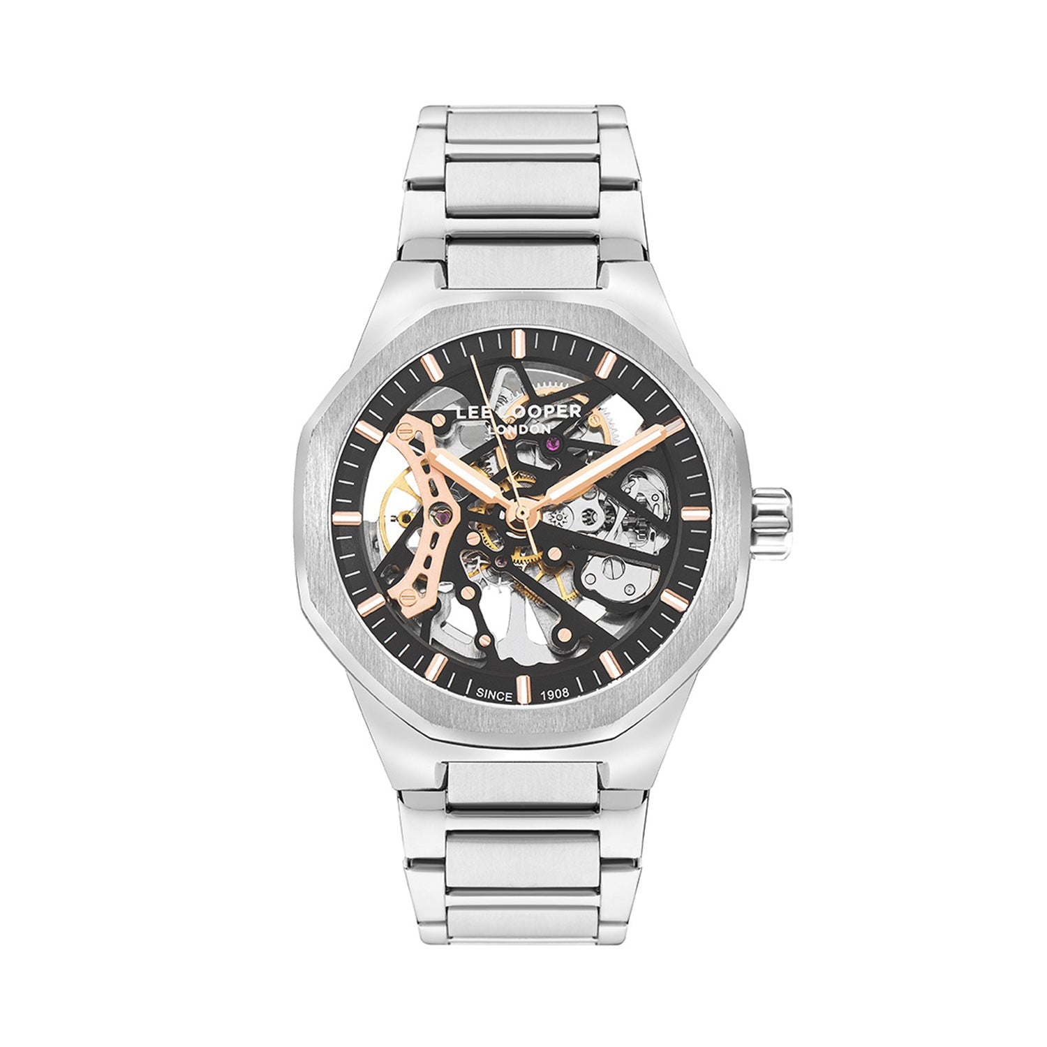 Lee Cooper Automatic Skeleton Men's Watch - LC07905.360