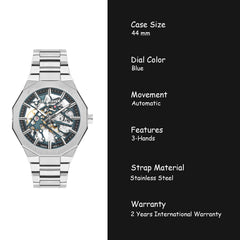 Lee Cooper Automatic Skeleton Men's Watch - LC07906.090