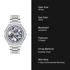 Lee Cooper Automatic Skeleton Men's Watch - LC07906.390