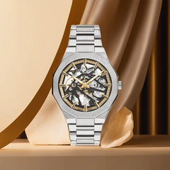 Lee Cooper Automatic Skeleton Men's Watch - LC07906.550