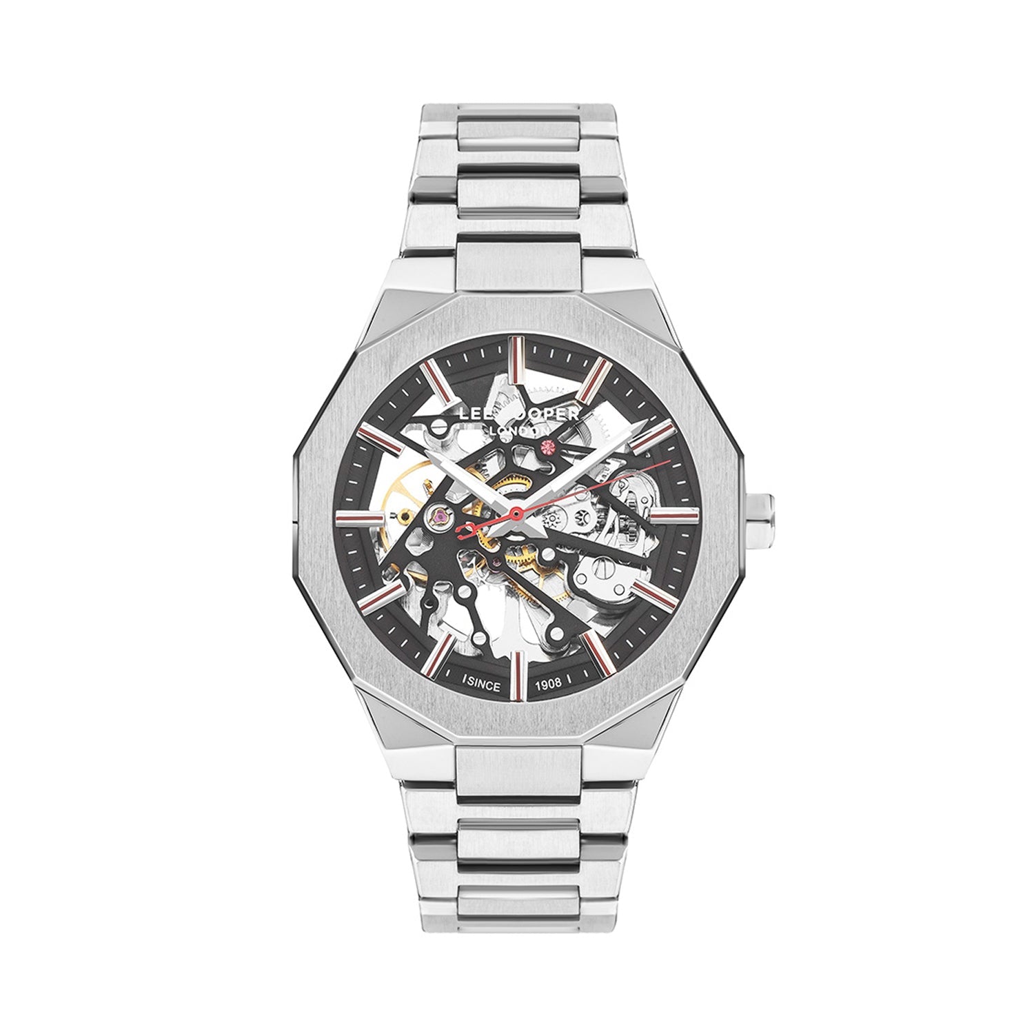 Lee Cooper Automatic Skeleton Men's Watch - LC07906.650