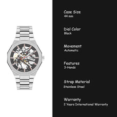 Lee Cooper Automatic Skeleton Men's Watch - LC07906.650