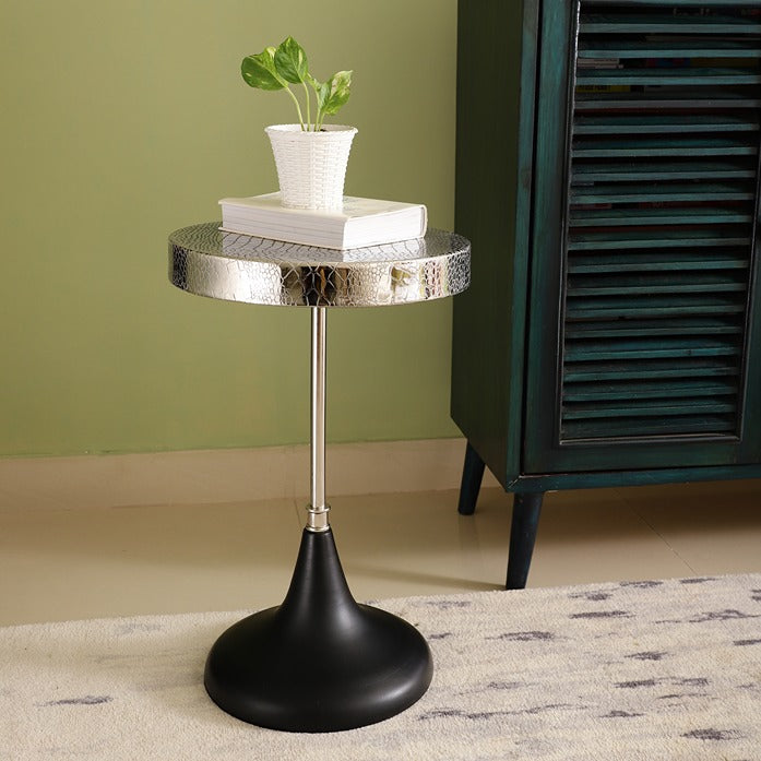 De Maison Decor Arcana Side Table - Silver 