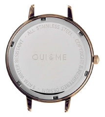 OUI & ME Amourette Analogue Black Round Dial Women's Watch- ME010099