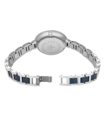 Obaku Vind Bluesteel Analouge  Blue
Mop Round Dial Women's Watch -  V183LXCLSA