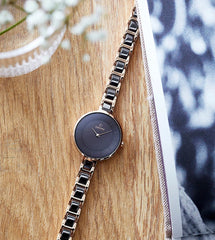 Obaku Vind Coffee Analouge  Brown Round Dial Women's Watch -  V183LXVNSV