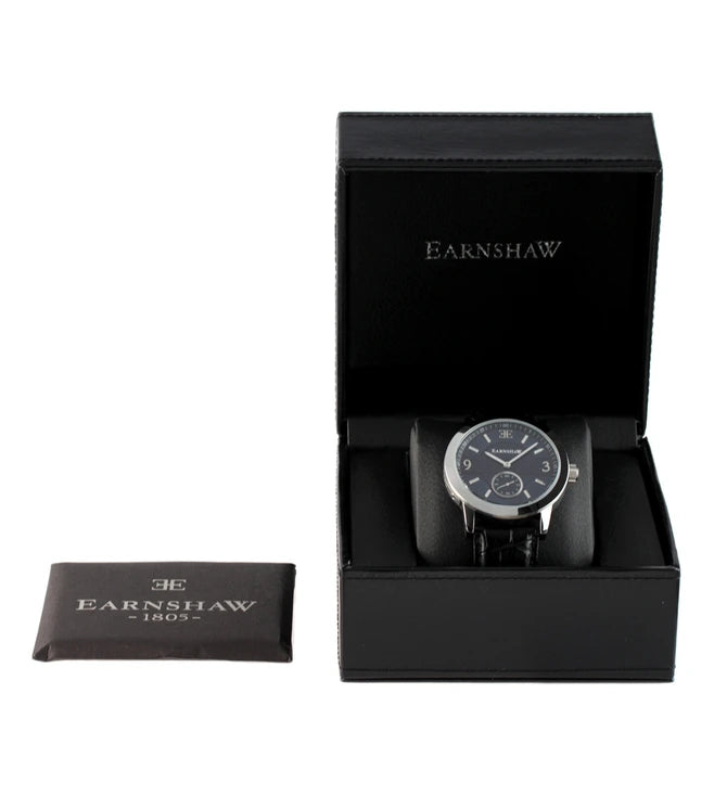 Earnshaw GREENOCK Analog Blue Round Dial Men's Watch - ES-8022-03