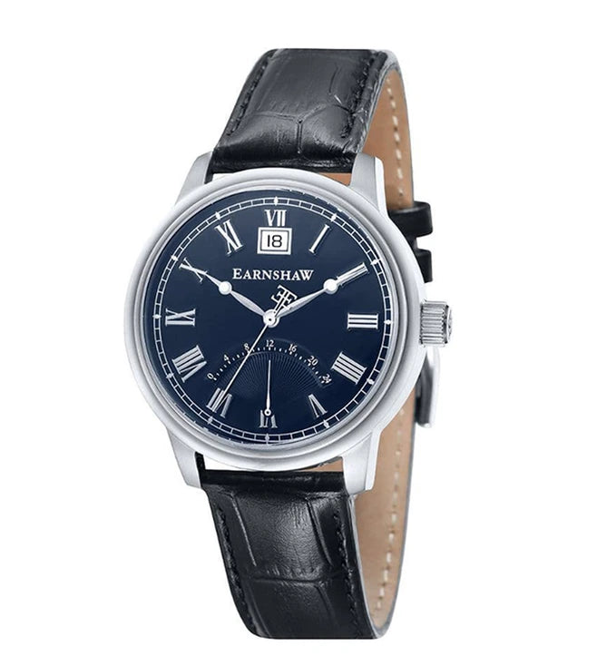 Earnshaw CORNWALL Analog Blue Round Dial Men's Watch - ES-8033-02