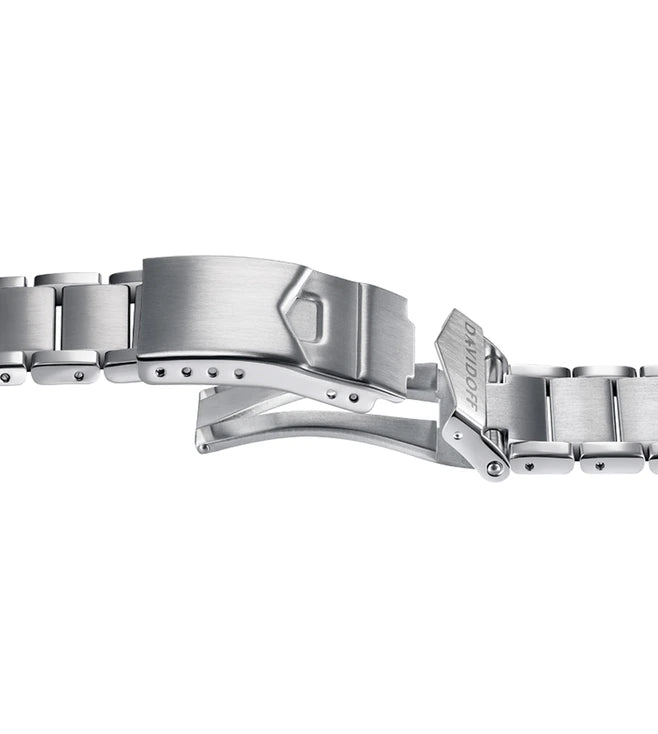 DAVIDOFF SWISS MADE Essential No.3 Quartz Light Blue Round Dial Men's Watch- 23257