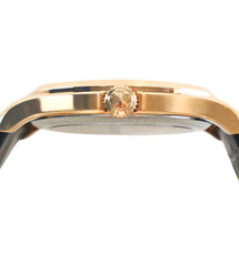 DAVIDOFF SWISS MADE Essential No.1 Quartz Black Round Dial Men's Watch- 22902