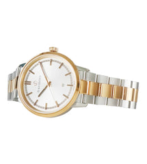 DAVIDOFF SWISS MADE Essential No.2 Quartz Silver Round Dial Men's Watch- 23041