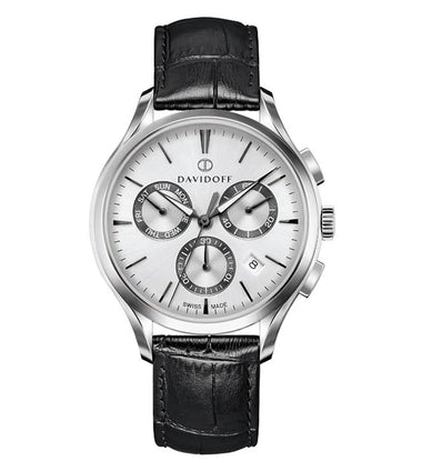 Davidoff SWISS MADE 23044 ESSENTIALS No. 1 Chronograph Swiss Made Watch For Men