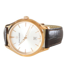 Davidoff SWISS MADE 22903 ESSENTIALS No. 1 Quartz Swiss Made Watch For Men