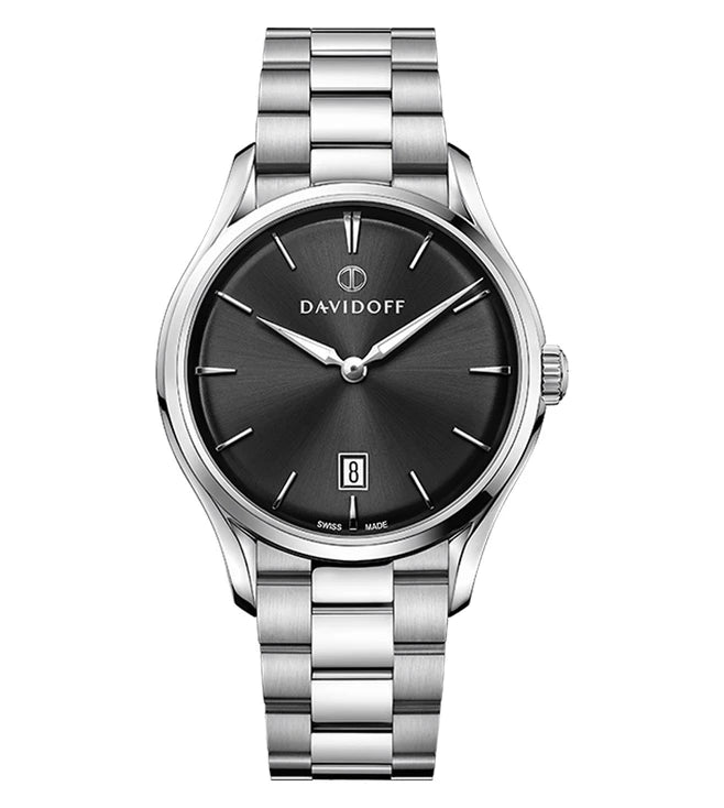 Davidoff SWISS MADE 22898 ESSENTIALS No. 1 Quartz Swiss Made Watch For Men