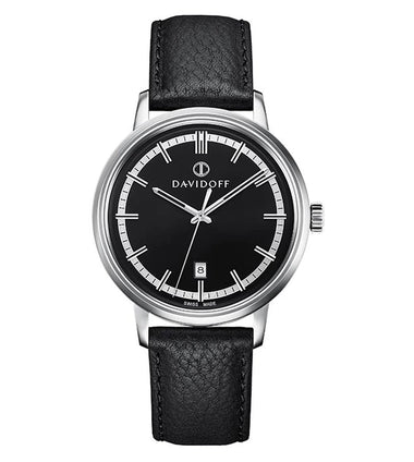 Davidoff SWISS MADE 23037 ESSENTIALS No. 2 Quartz Swiss Made Watch For Men